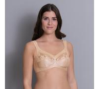 Entlastungs-BH ANITA SINCE 1886 Gr. 100, Cup F, beige (sand) Damen BHs ohne Bügel Cup C-F, perfekte Passform, dekorative Voile-Stickerei (82479254-100)