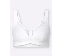 Entlastungs-BH ANITA SINCE 1886 "Clara", Damen, Gr. 85, Cup C, weiß, Microtouch, Obermaterial: 85% Polyamid, 15% Elasthan, Mesh, Netz, leicht transparent, matt, unifarben, BHs Entlastungs-BH, gepolste