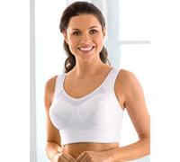 Entlastungs-BH MISS MARY, Damen, Gr. 80, Cup E, weiß, 59% Polyamid, 28% Baumwolle, 13% Elasthan, BHs Entlastungs-BH Bügelloser-BH (795795-80) weiß