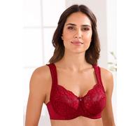 Entlastungs-BH MISS MARY, Damen, Gr. 95, Cup C, rot, 79% Polyamid, 13% Elasthan, 8% Polyester, BHs Entlastungs-BH (27508961-95) rot