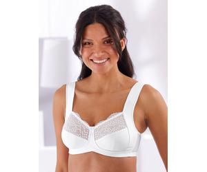 Entlastungs-BH MMTC, Damen, Gr. 80, Cup E, weiß, 93% Polyamid, 7% Elasthan, BHs Entlastungs-BH (83103313-80) weiß