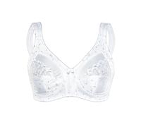 Entlastungs-BH SASSA "Entlastungs Soft BH FUNCTIONAL BRAS", Damen, Gr. 90, Cup E, weiß, Stoff, Obermaterial: 85% Polyester PES. 15% Elasthan EL., BHs Entlastungs-BH (53314525-90) weiß