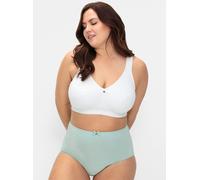 Entlastungs-BH SHEEGO, Damen, Gr. 85, Cup B, grün (mint, weiß), 95% Baumwolle, 5% Elasthan, BHs Entlastungs-BH (51516449-85) mint, weiß