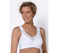 Entlastungs-BH SUSA, Damen, Gr. 90, Cup C, weiß, 55% Polyamid, 39% Baumwolle, 6% Elasthan, BHs BH Entlastungs-BH Bügelloser-BH (68356367-90) weiß