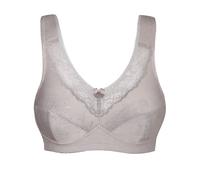 Entlastungs-BH SUSA "Entlastungs BH ohne Bügel Basic", Damen, Gr. 95, Cup G, lila (frosty lavender), Obermaterial: 55% Polyamid PA. 39% Baumwolle CO. 6% Elasthan EL., BHs Entlastungs-BH (39674050-95)
