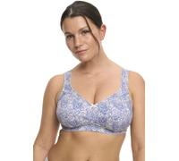 Entlastungs-BH SUSA "Print", Damen, Gr. 105, Cup B, rosa (rose, print), Obermaterial: 51% Polyester, 30% Baumwolle, 12% Elasthan, 7% Polyamid, BHs Entlastungs-BH, genähte Cups, elastisch, breite Träge