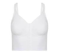 Entlastungs-BH SUSA "Vorderverschluss BH London", Damen, Gr. 80, Cup C, weiß, Stoff, Obermaterial: 75% Polyamid PA. 25% Elasthan EL., BHs Entlastungs-BH (52543555-80) weiß