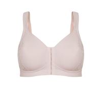 Entlastungs-BH SUSA "Vorderverschluss BH London", Damen, Gr. 90, Cup F, beige (sand), Stoff, Obermaterial: 77% Polyamid PA. 23% Elasthan EL., BHs Entlastungs-BH (69323009-90) sand