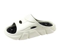 Entspannende Massage-Slipper für drinnen draußen, Riemchensandalen für Strand Alltag - für Komfort Freizeit (White-a, 43)