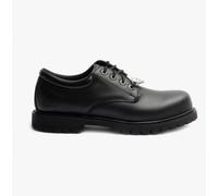 ENTSPANNTER PASSFORM: COTTONWOOD - ELKS SR Herren Leder Antirutschschuhe Schwarz EU 39/UK 6