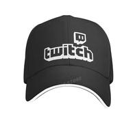 ENWIND Baseballmütze Mode Cool Twitch Kanal Baseballkappe Frauen Und Männer Twitch Hut Unisex Caps Party Hut Wandern Hut Hut