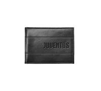 ENZO CASTELLANO Herren Portemonnaie aus echtem Leder F.C. Juventus Schwarz