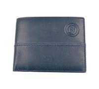 Enzo Castellano SSC NAPOLI Geldbörse 100% Leder 123444, blau, Standard, 123444 SSCN
