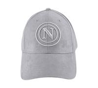 Enzo Castellano SSC NAPOLI Unisex 123509 Grigio Baseballkappe, grau, One Size