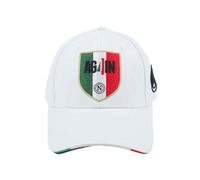 Enzo Castellano SSC NAPOLI Unisex 124015 Baseballkappe, Weiß, One Size