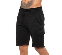 Enzo | Herren Cargo Shorts - Schwarz XL