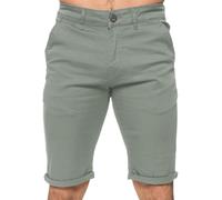 Enzo Herren Slim Fit Stretch Chino Shorts 30 (Größe)