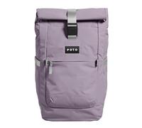 EOTO Rucksack ROLLY32 Lavendellila, Roll Top für Uni, Reisen, Job und Freizeit, nachhaltig, ergonomisch, wasserabweisend, Multifunktions-Rucksack, Reiserucksack, Damen, Herren, 32 L