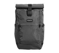 eoto Rucksack ROLLY32 Stein grau, Roll Top, ergonomisch, Damen, Herren, 32 L