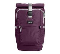 eoto Rucksack TALL41 Weinrot, Roll Top für Uni, Reisen, Job und Freizeit, nachhaltig, ergonomisch, wasserabweisend, Multifunktions-Rucksack, Reiserucksack, Damen, Herren, 41 L