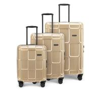 Epic Crate Reflex EVO 4 Rollen Kofferset 3-teilig goldfarben