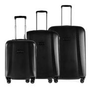 Epic GTO 5.0 4-Rollen Kofferset 3tlg. frozenblack (EGT101-04-01) schwarz
