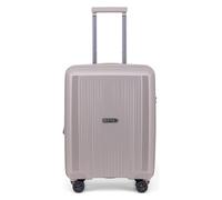 Epic Halo 4-Rollen Trolley beige, Kunststoff, 40 x 55 x 20cm