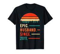 Epic Husband Since 2011 11 Years 11th Wedding Anniversary T-Shirt