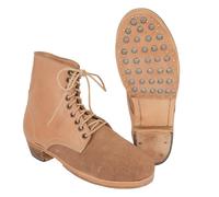 Epic Militaria Reproduktion WW2 Bundeswehr M43 Niedrige Stiefel - Natur, hautfarben, 46 EU