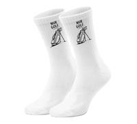 epicsocks Golf Glück Golfbag Socken in 42-46 im Paar Lustige SportSocken in 42-46 mit Spruch für Golfer