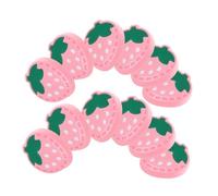 EPIGEIST 10stücke Erdbeer-knöpfe Für Junge Mädchen Teiliges Aus Kunststoff Niedliche Nähknöpfe Für Kleidung Bastelprojekte Farbenfrohe Dekoration Für Kinderbekleidung