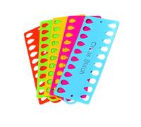 EPIGEIST 15 Stück Nähgarnständer aus Langlebigem Kunststoff Bunte Gewindewickelplatte für Kreuzstich Handliche Nähwerkzeuge für Selbstgemacht Sticken und Nähzubehör Zufällige Farbe