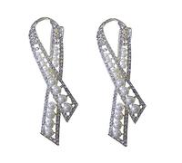 EPIGEIST 2 Stück Perlen Haarspangen Damen aus Langlebiger Eleganter Haarschmuck mit Schleifen Design Geeignet für Party Festival und Alltag Stilvolle Vintage Haarklammern für Frauen