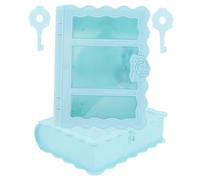 EPIGEIST 2stücke Schmuckaufbewahrungsbox Aus Robustem Kunststoff Dekorative Kleine Organizer Für Schmuck Und Kleinteile Nordischer Stil Blauer Magischer Buch-design Als Tischdekoration Und