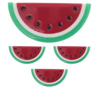 EPIGEIST 4 Stück Haarspangen mit Wassermelonen Motiv aus Leichtem Acetat und Metall Niedliche und Stylische Haarclips für Haartypen für Damen und Mädchen