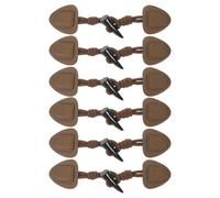 EPIGEIST 6 Stück Teiliges Vintage Hornknöpfe aus Harz zum Annähen Stabile Knebelverschlüsse für Mäntel Jacken und Overcoats Langlebige Ersatz-knöpfe für Diy-bekleidung und Kinderkleidung