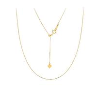 Epinki Halsketten Damen Schmuck Gelbgold 14 Karat 585, Schlangenkette Anhänger Frau Ketten, Damenkette 14K Gold Echt Gold,