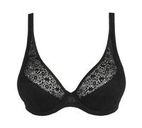 PrimaDonna Bügel-BH mit Halbschale Epirus schwarz (Unterbrustumfang: 75 / Körbchengröße: F)