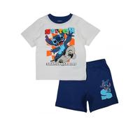 eplusm Lilo und Stitch Jungen Schlafanzug Kurz, blu, 6 Jahre
