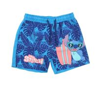 eplusm Naruto-Badeshorts Jungen Lilo und Stitch Badehose leichte Schwimmshorts Kinder Badeanzug mit Kordelzug Gr. 3-12 Jahren (DE/NL/SE/PL, Alter, 5 Jahre, 6 Jahre, Regular, blau-Stitch)
