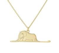 Eppi Anhänger Der Kleine Prinz mit einem Elefanten Gelb