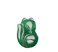 EQQHJL Jade-Schnitzanhänger, Jadeit-Jade-Anhänger, Natürliche Eisart, Achat, Chalcedon, Hetian-Jade, Frieden, verheißungsvoller Fuchs, Fee, Jade-Anhänger, Anhänger for Männer und Frauen, authentisch