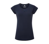 Mountain Equipment Equinox Damen T-Shirts blau Größe S Trekking Elastisch Lyocell (Tencel™)