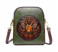 EQWIGKEIT Handtasche Damen Klein Mit Verstellbar Schultergurt Schultertasche Elegant Dirndltasche Oktoberfest Accessoires Trachtentasche Modern Handtasche Pu Leder Dirndl Tasche Umhängetasche