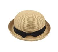 EQWIGKEIT Strohhut Damen Lässig Boho Sonnenhut Sommer Wanderhut Leicht Sonnenhüte Sonnenschutz Panamahut Faltbar Strandhut Retro Mit Breite Krempe Sommerhut Gartenhut