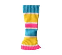 EQWIGKEIT Stulpen Damen Winter Beinstulpen Bunt Legwarmers Warm Langer Stulpensocken Stiefelsocken Bequem Longlegs Strick Aesthetic Wadenwärmer Weich Leg Warmers Y2k