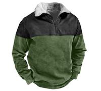 er Herren Kapuzenpullover Hauskleid Warm Beige Pullover Damen Hoodie Mit Kapuze Sweatshirt Kapuzenpullover Hoodie Tankini Cardigan Business Herren Kaschmir Rollkragenpullover(Army Green,L)
