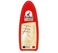 Erdal 1-2-3 Glanz-Schwamm zur Schuhpolitur für sofortigen Glanz, für Schuhe, Stiefel und Taschen aus Leder, Perfect Shine, alle Farben, farblos, 1 Stück