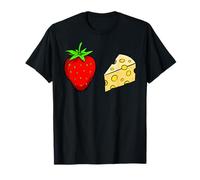 Erdbeerkäse Trash TV Kult Meme Millenial Humor Nostalgie T-Shirt
