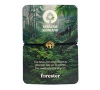 Erden Project - 10 Bäume Armband - Goldfarben